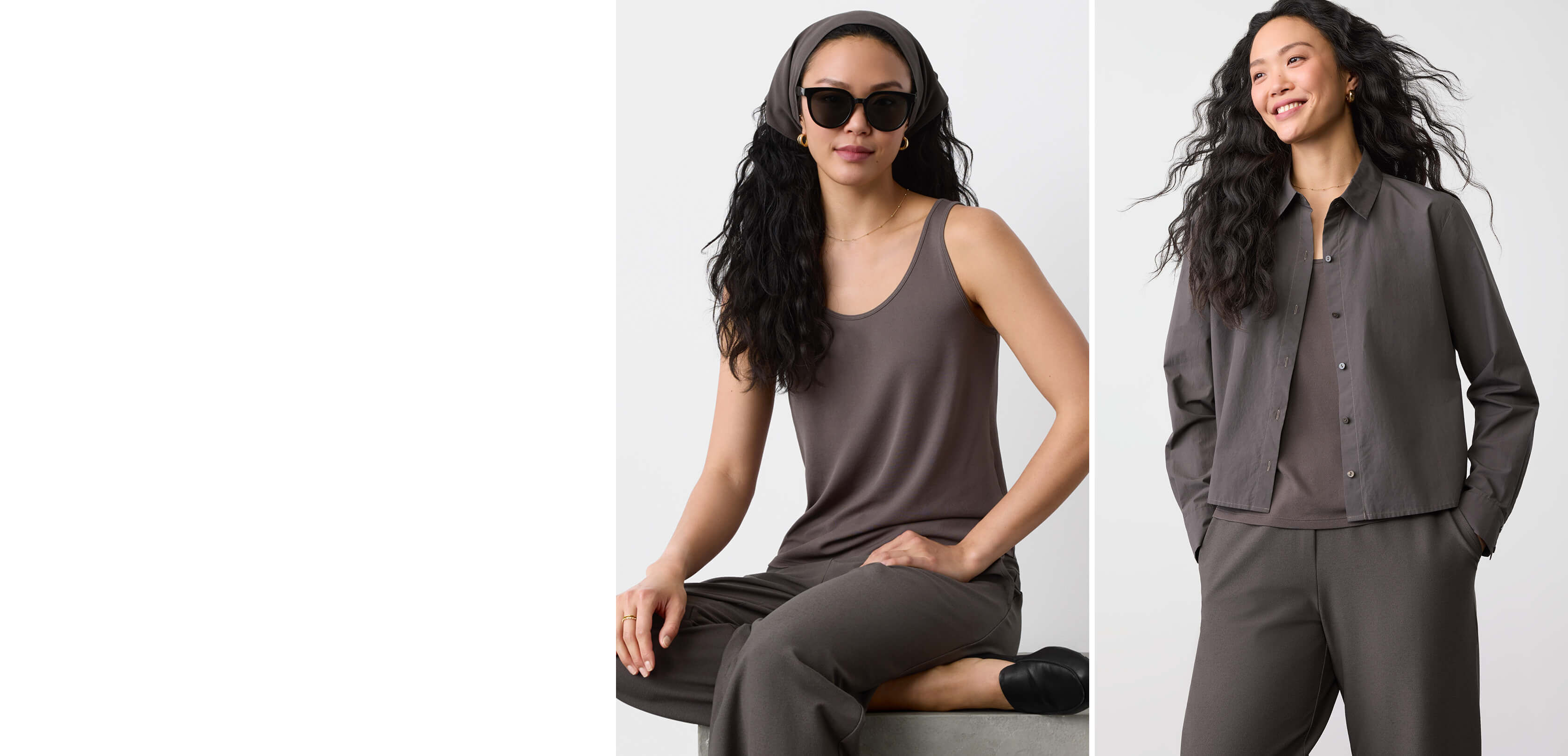 Stretch Silk Jersey Scoop Neck Tank Stretch Silk Jersey Scoop Neck Tank